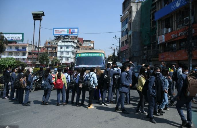 जिपको ठक्करले सहपाठीको मृत्यु, जावलाखेलमा विद्यार्थीको प्रदर्शन