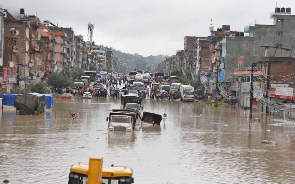 काभ्रेको बनेपा बजार डुवानमा