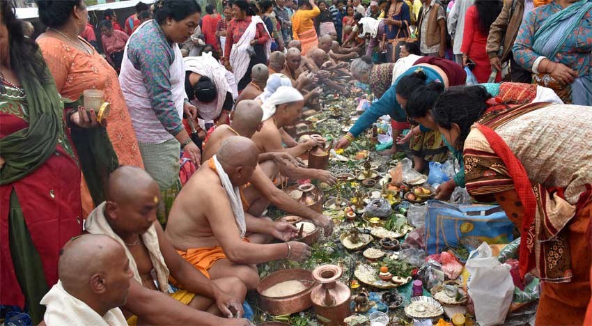 आज भाद्रकृष्ण औँसी, बाबुको मुख हेर्ने दिन