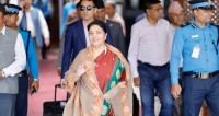 पूर्वराष्ट्रपति भण्डारी चीनबाट स्वदेश फिर्ता