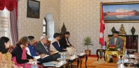 भारतीय विदेश सचिव मिश्री राष्ट्रपति पौडेललाई भेट्न शीतलनिवास पुगे