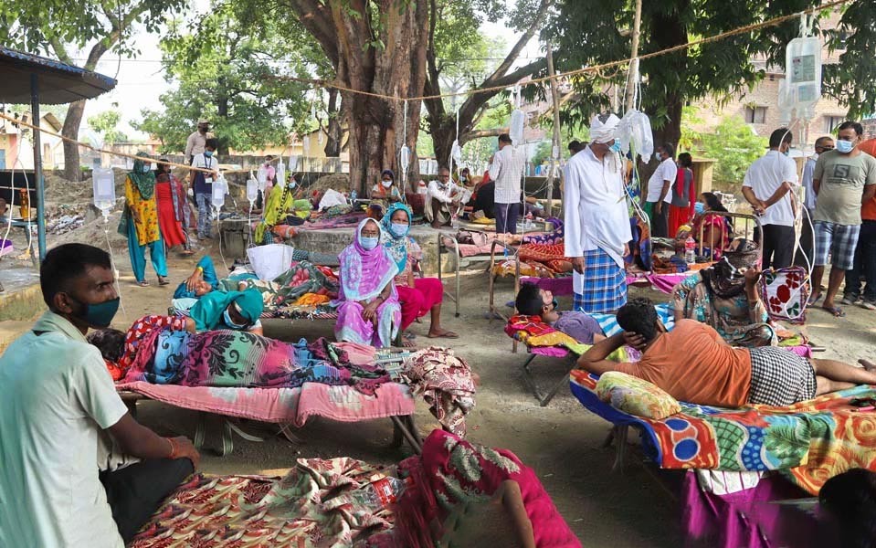 खुला आकाशमुनि लस्करै झाडापखालाका बिरामी