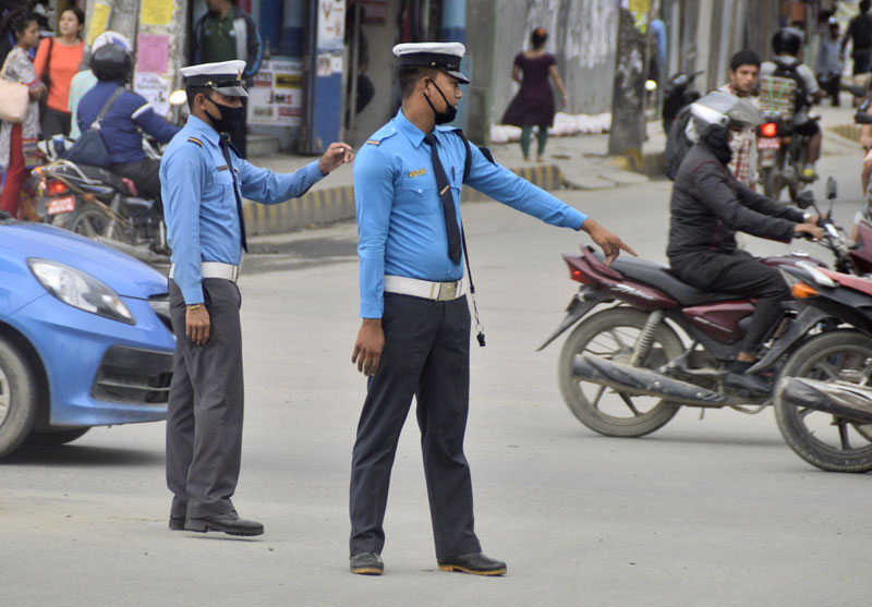 होली पर्वका लागि काठमाडौं ट्राफिकको कडाइ