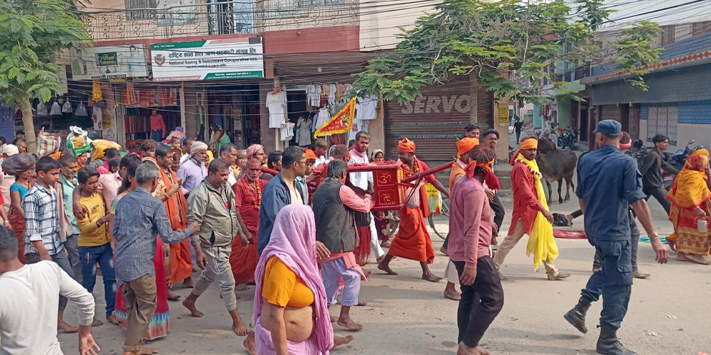 मिथिला माध्यमिकी परिक्रमा आज सम्पन्न हुँदै