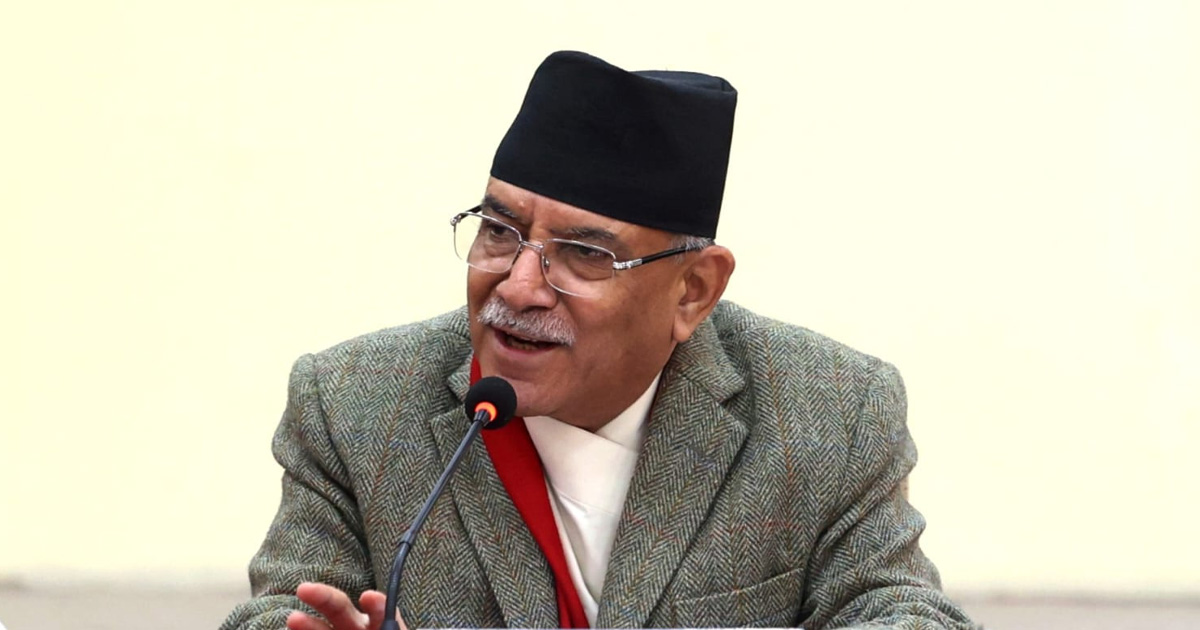 प्रधानमन्त्री दाहाल राष्ट्रपति निवास शीतल निवासमा