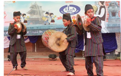 उपत्यकाव्यापी धिमे बाजा प्रतियोगिता तथा संस्कृति मेला