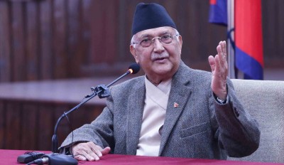 विकासको गतिमा देश अगाडि बढेको छ :  प्रधानमन्त्री ओली